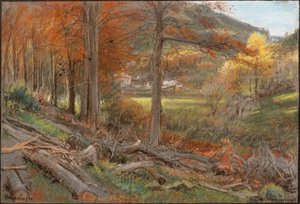 Scots, Ilfracombe od Albert Goodwin