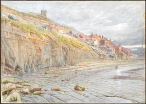 Whitby (akvarel s tuší) od Albert Goodwin