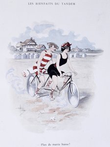 Výhody Tanderu v „Etoile de mer“. A. Guillaume. Edice Simonis Empis, Paříž od Albert Guillaume
