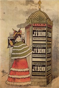 Elixírové zubní pasty doktora J. V. Bonna, 1893 od Albert Guillaume