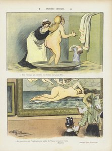 Ilustrace pro Le Rire od Albert Guillaume
