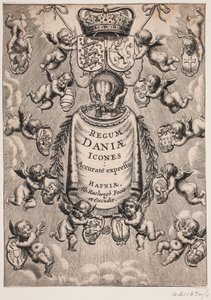 Titelblad k "Ikony králů Dánska", 1646