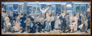 Odchod chlupáčů - srpen 1914