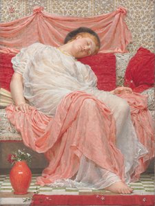 Jasmín (olej na plátně) od Albert Joseph Moore