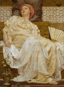 Žluté Marguerites, 1881 od Albert Joseph Moore