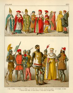 Italský kostým 1300