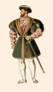 Francouzský král František I., 1547 od Albert Kretschmer