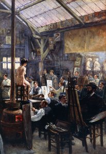 Ve studiu od Albert Lynch