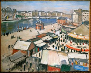 Fete foraine (olej na plátně) od Albert Marquet