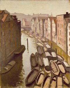 Flotila v Hamburku od Albert Marquet