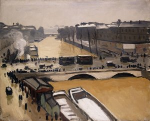 Paříž, most St. Michel od Albert Marquet