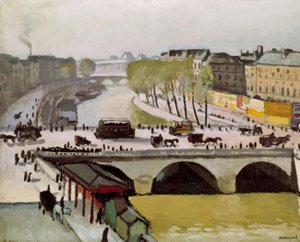 Most Saint-Michel od Albert Marquet