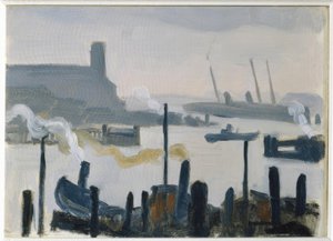 Přístav Hamburk od Albert Marquet
