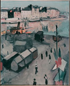 Přístav Le Havre od Albert Marquet