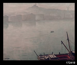 Přístav Marseille od Albert Marquet