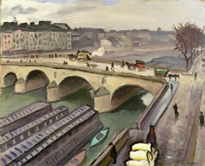 Seina v Paříži, kolem roku 1907 (olej na plátně) od Albert Marquet