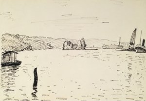 Pohled do okolí Rouenu od Albert Marquet