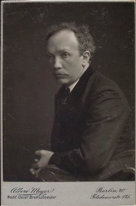 Richard Strauss, německý skladatel, konec 19. nebo začátek 20. století. od Albert Meyer