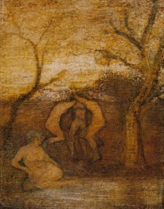 Tančící dryády od Albert Pinkham Ryder
