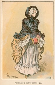 Pařížský za Ludvíka XV od Albert Robida