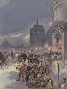 Přijetí Charlese-Quinta v Amboise