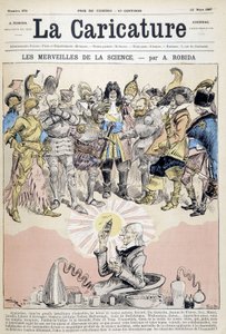 The Wonders of Science od Robidy (chemik a hrdinové historie) od Albert Robida