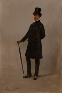 Harmonie v černé (olej na plátně)