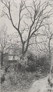 Podzim Podzim z portfolia Švédské společnosti pro výtvarný tisk Föreningen för Gr..., 1889. od Albert Theodor Gellerstedt
