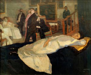 Atelierszene od Albert Weisgerber