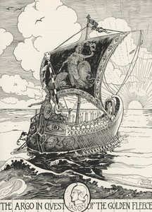 Jáson a Argonauti na lodi Argo od Albertine Randall Wheelan
