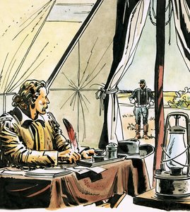 Generál George Custer od Alberto Giolitti