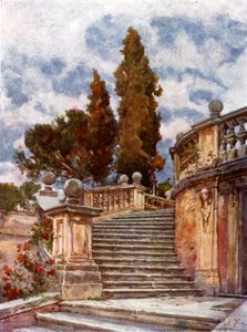 Schody kostela SS Domenico a Sisto od Alberto Pisa