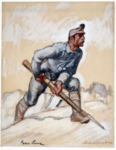 Jihozápadní fronta od Albin Egger Lienz