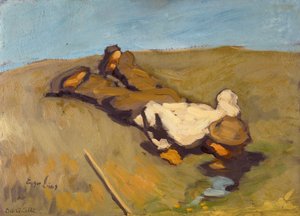 Jaro nebo Zdroj od Albin Egger-Lienz