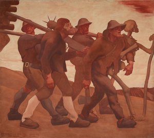 Tanec smrti od Anno Nine od Albin Egger Lienz