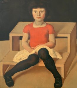 Ila, mladší dcera umělce od Albin Egger Lienz