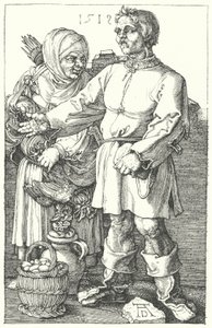 Farmáři prodávají své produkty od Albrecht (after) Durer or Duerer