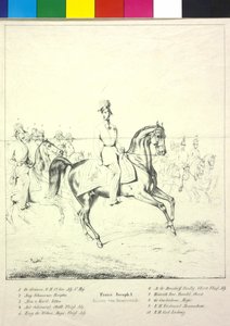 Rakouský císař František Josef I. od Albrecht Adam