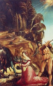 00228 Stětí svaté Kateřiny, kolem 1505-10 od Albrecht Altdorfer