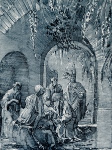Klanění tří králů od Albrecht Altdorfer