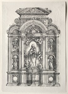 Oltář s krásnou Marií z Řezna, 1520. od Albrecht Altdorfer