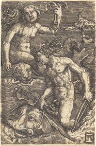 Arion a Nereide od Albrecht Altdorfer