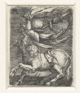 Kentaur nese hrnec ohně od Albrecht Altdorfer