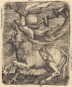 Kentaur s vázou od Albrecht Altdorfer