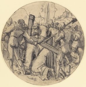 Kristus nesoucí kříž od Albrecht Altdorfer