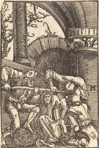 Kristus korunovaný trním od Albrecht Altdorfer