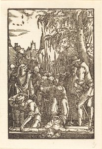 Kristus přibitý na kříž od Albrecht Altdorfer