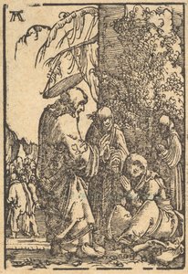 Kristus opouštějící svou matku, od pádu a spásy lidstva přes ..., ca. 1513. od Albrecht Altdorfer