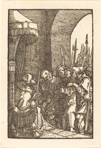 Kristus před Kaifášem od Albrecht Altdorfer