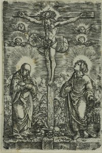 Kristus na kříži (Malé ukřižování) od Albrecht Altdorfer